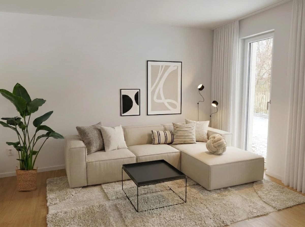 Wohnzimmer, Couchecke